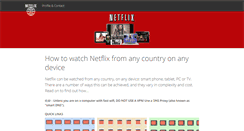 Desktop Screenshot of netflix-abroad.com